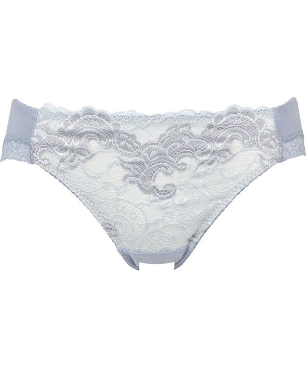 Wing 【ナチュラルフィットブラ】 ペアショーツ 身生地部綿混 はきこみ丈あさめ KF3320 ウイング／ワコール グレー