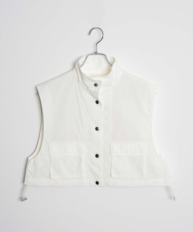 WEGO ミリタリーナイロンショートベスト ホワイト