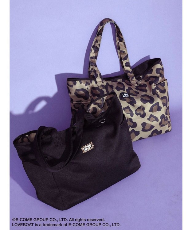 Green Parks ■別注　ＬＯＶＥ　ＢＯＡＴ　ビッグトート Leopard