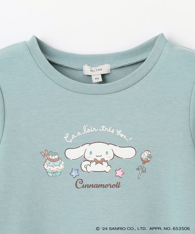 ANY KIDS 【any FAM×サンリオキャラクターズ】セーラーカラーワンピース ミント×シナモロール