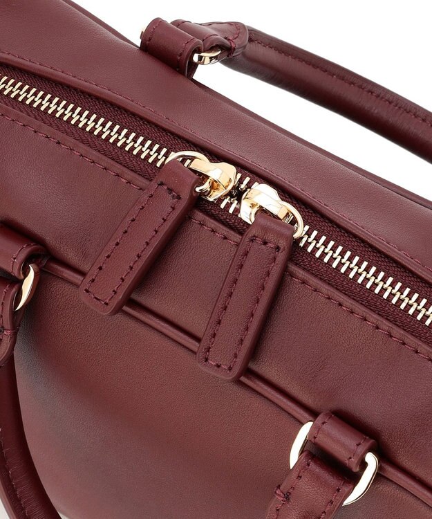 TOCCA CLAVIER LEATHER BOSTON BAG ボストンバッグ【古畑星夏さん着用】 ボルドー系
