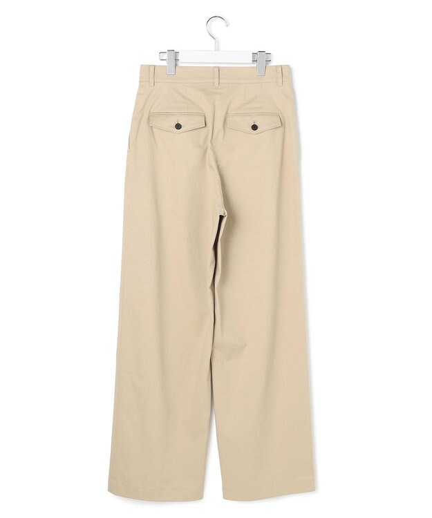 ICB 【先行予約】オーガニックコットンツイル カーブパンツ クレイカーキ