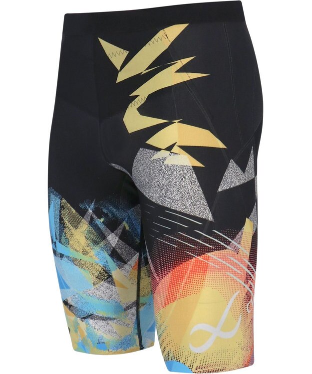 CW-X 【MEN】 CW-X スポーツタイツ 【イチローシグネチャ―モデル 2025】 ハーフ ひざ上丈 下半身サポート(股関節・腰・おしり・ふともも) マラソン 球技 メンズ HZO085 /ワコール オレンジ