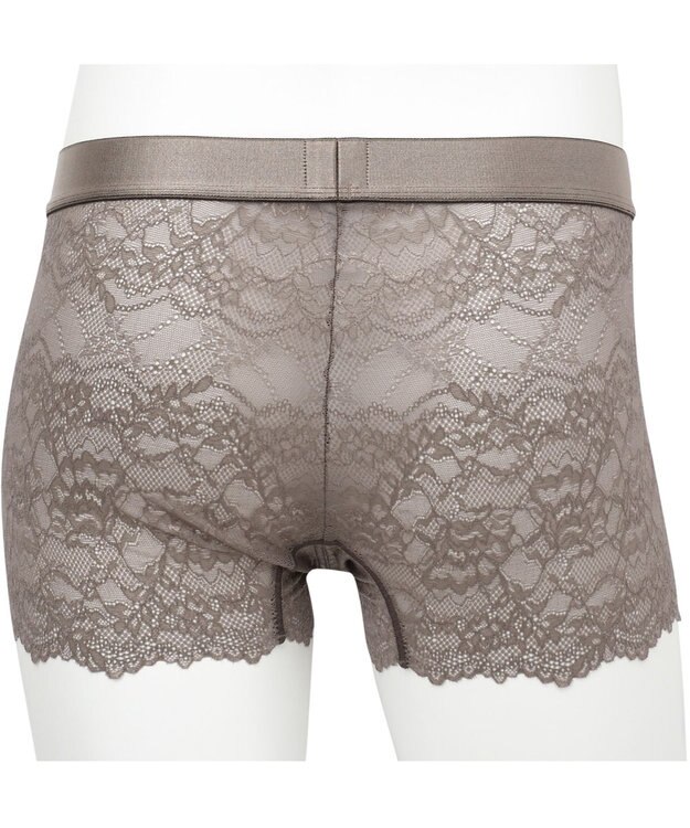 WACOAL MEN ボクサーパンツ 【レースボクサー】 美しさと快適さを追求 通気性 前閉じ WT3822 /ワコールメン ブラウン