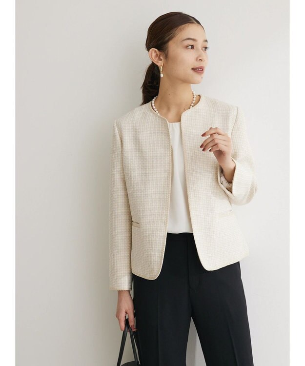 Green Parks ｅｆ－ｄｅ　ギャザーブラウス White