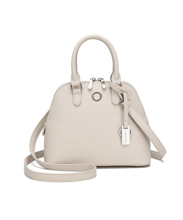 style code 【MERCURYDUO/マーキュリーデュオ】メタルアイレット　ハンドバッグ アイボリー