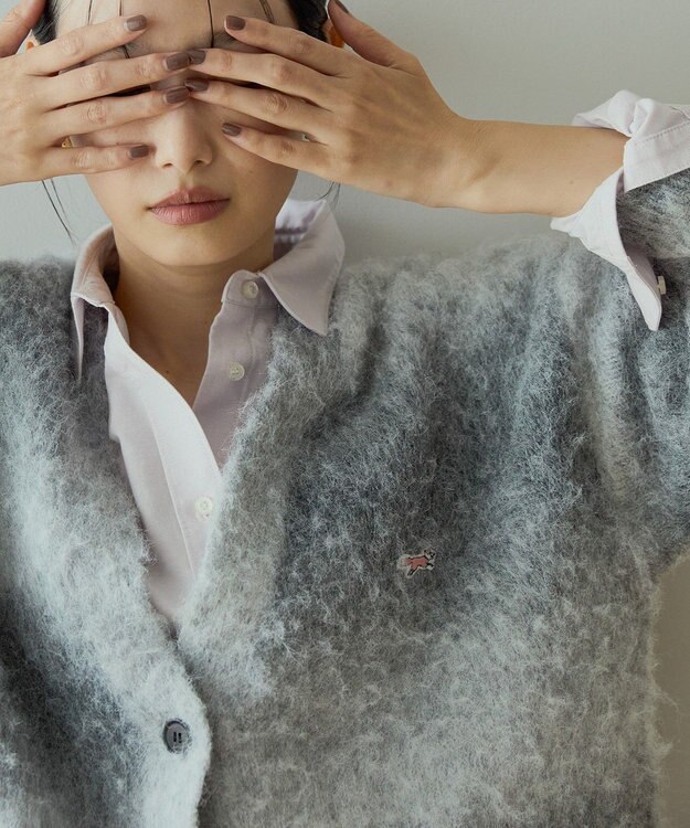 AMERICAN HOLIC PENNEY'Sシャギーグラデーションカーディガン Gray