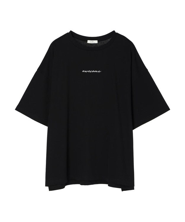 earth music&ecology ａｗｅｓｏｍｅ　ルーズＴ Black