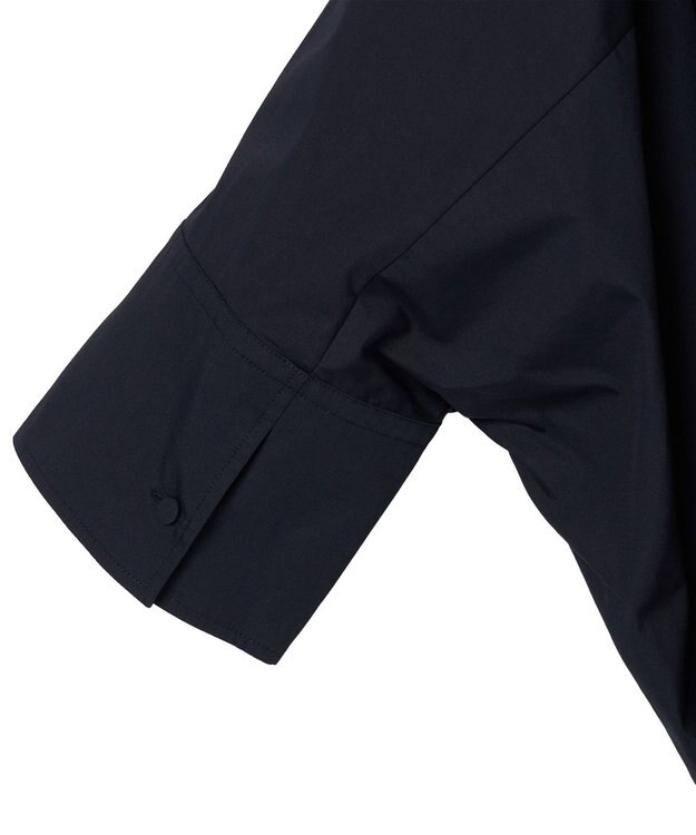 JOSEPH 【洗える】ポプリン　シャツドレス Navy