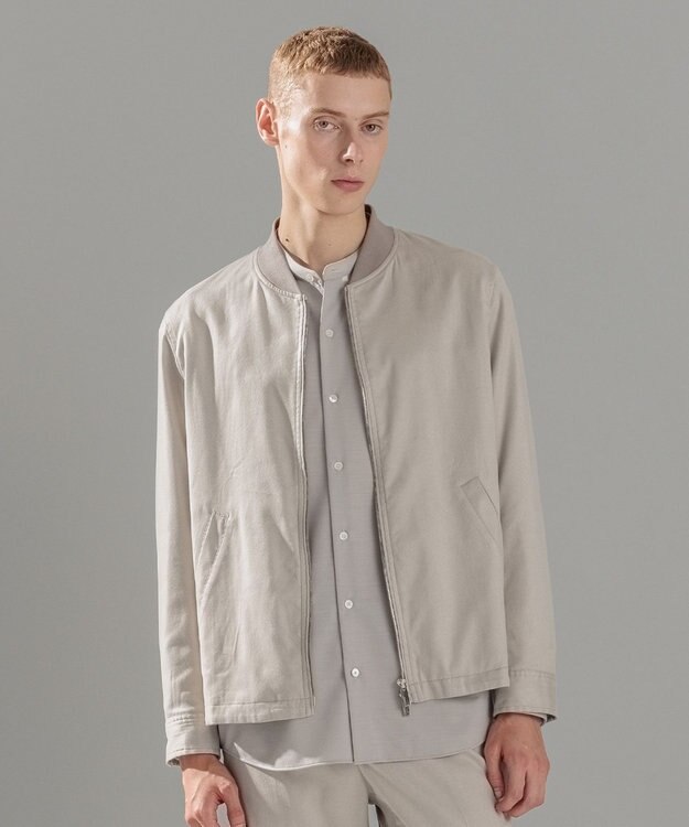 JOSEPH HOMME コマスエード　MA-1 アイボリー系