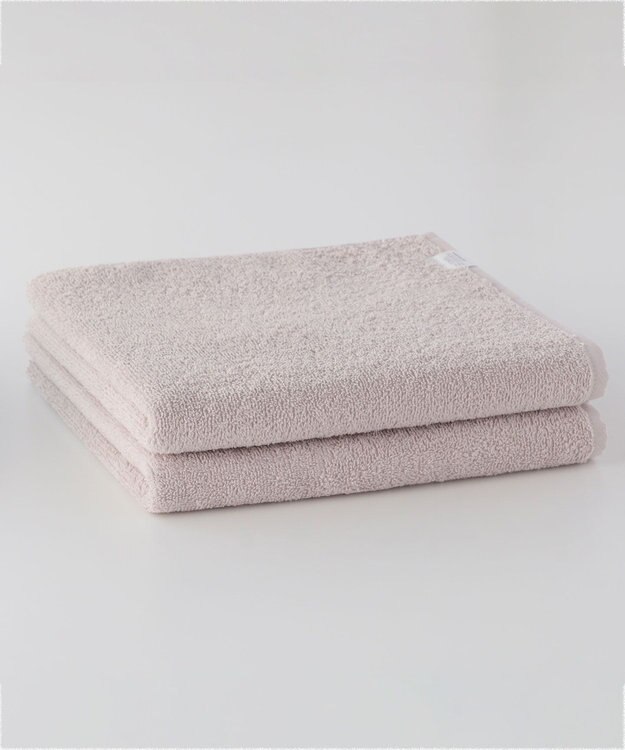 UCHINO 速乾からり バスタオル　2枚セット ライトベージュ