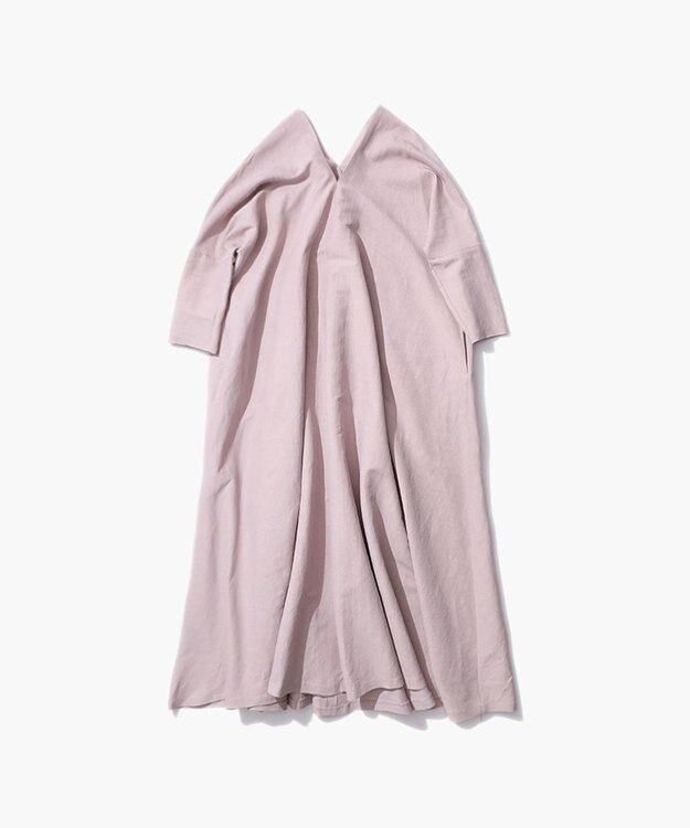 ATON LIGHT HEMP | ドレープドレス PINK