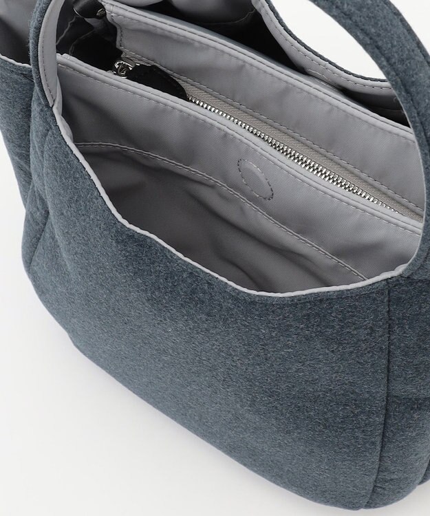 Y'SACCS フェルトトート　Sサイズ ダークグレー