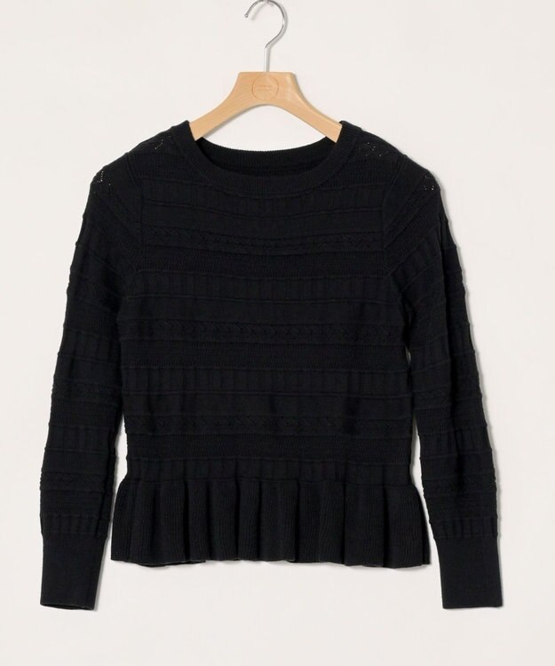 ONWARD Reuse Park 【any SiS】ニット春夏 ブラック