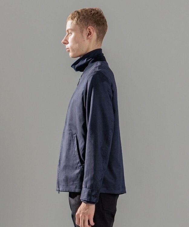 JOSEPH HOMME コマスエード　MA-1 ネイビー系