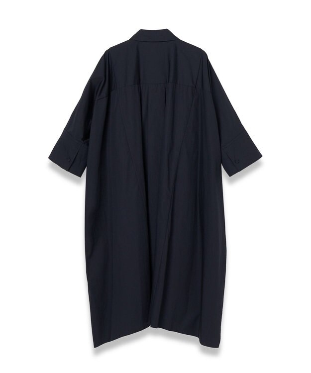 JOSEPH 【洗える】ポプリン　シャツドレス Navy
