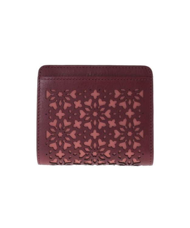 genten カレイド 2つ折り財布 ワイン