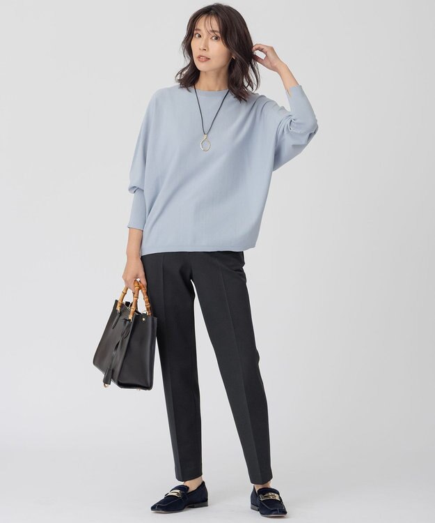 23区 【CLASSY.12月号掲載】RAFFINATA バンブー トートバッグ ブラック系