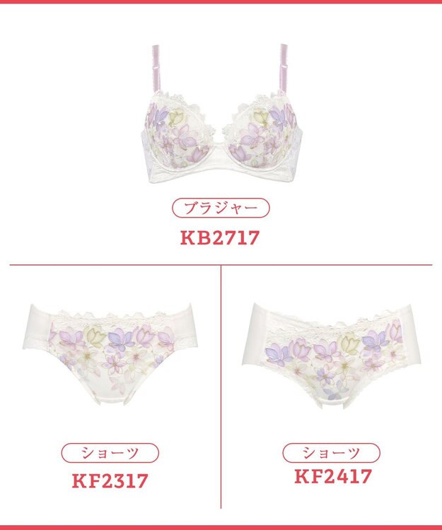 Wing 【後ろ姿きれいブラ】　背中の段差をスムージング　バストの脇流れをブロック　ウイング／ワコール　KB2717 メロン