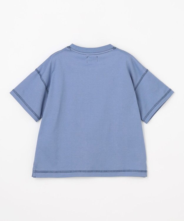 J.PRESS KIDS 【100-130cm】アーチロゴビッグＴシャツ ブルー