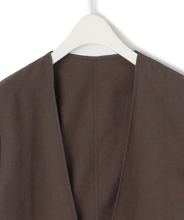 ICB 【接触冷感・洗える】 UnleashLite ノーカラージャケット ソイル系