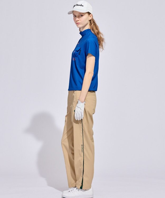 PW CIRCULUS 【WOMEN】サイドボタン デザインパンツ ゴルフウェア レディース ベージュ系