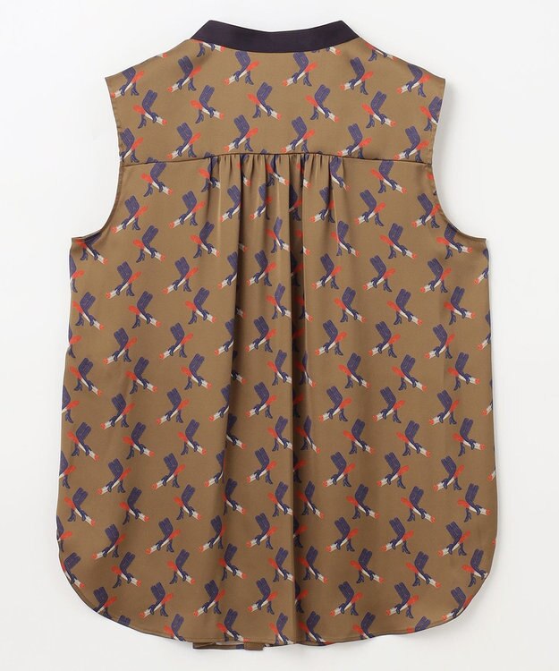 GRACE CONTINENTAL ナイトparisブラウス カーキ