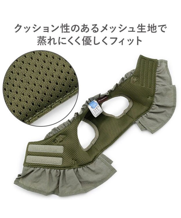 PET PARADISE ペットパラダイス ペタルオリーブ ベストハーネス ＳＳ 小型犬 カーキ