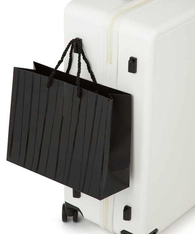 ACE BAGS & LUGGAGE ACE ベベル スーツケース 63L 5~7泊 ドリンクホルダー付き 05682 エース ホワイト