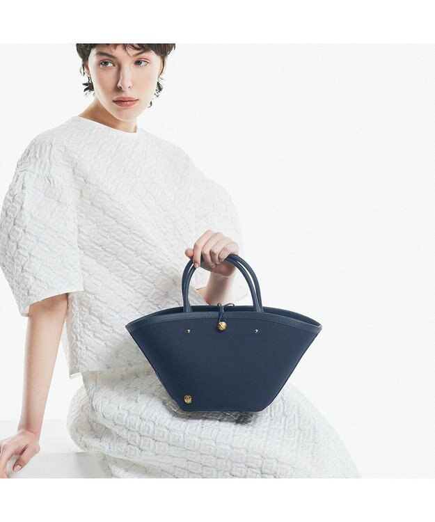 A.D.M.J. 【ファブリック】オフィサー/イタリアンファブリックファントートS ネイビー