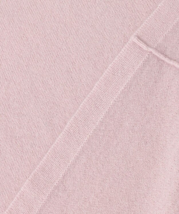 ICB 【洗える】ソフトウールハイゲージ Vネックプルオーバー ピンク系