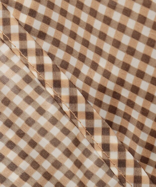 MOONBAT FLAT PURE サイクル レインポンチョ チェック 自転車 収納袋付き ベージュ