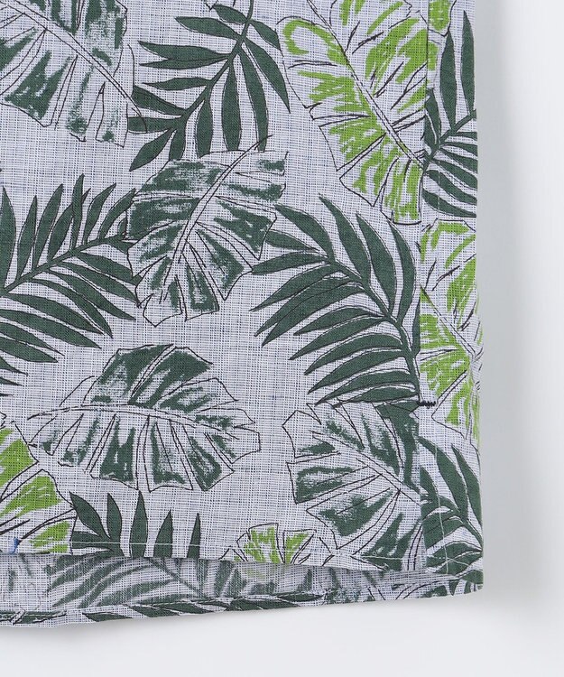 JOSEPH ABBOUD リヨセルリーフ 半袖シャツ カーキ系5