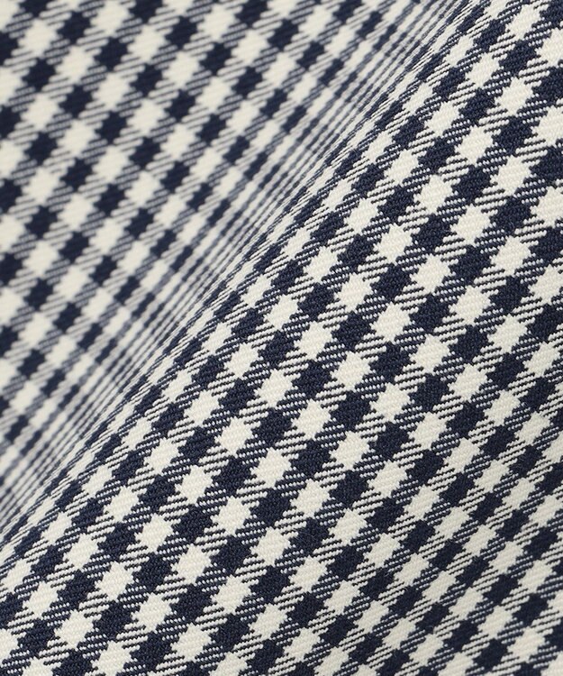 組曲 【洗える・ウエストゴム仕様】2WAYストレッチ スカート ネイビー系3