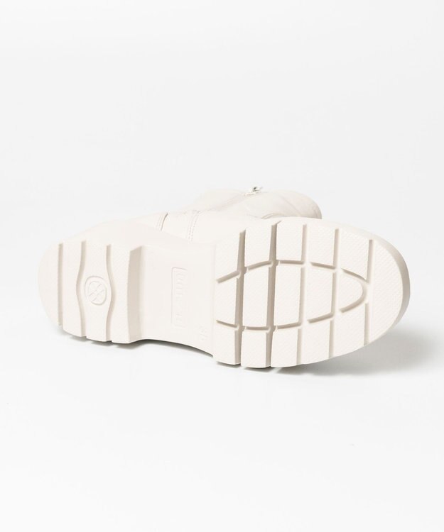 BONTRE 【UNISA/ウニサ】タンクソールショートブーツ アイボリー