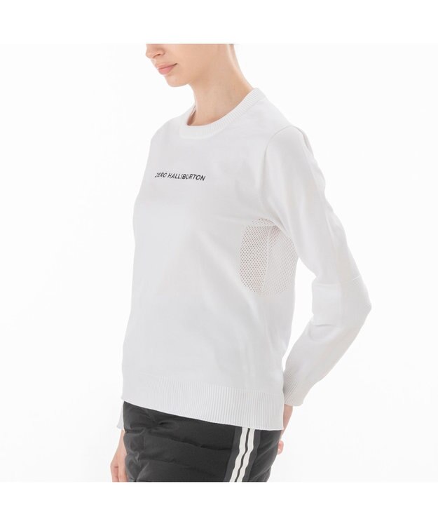 ZERO HALLIBURTON ホールガーメントニット 82753 ゴルフ シームレス  ZHG-W13a ホワイト