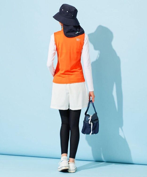 23区GOLF 【UNISEX】氷撃シリーズ【接触冷感/防臭/UVケア/吸水速乾】ボレロ ホワイト系