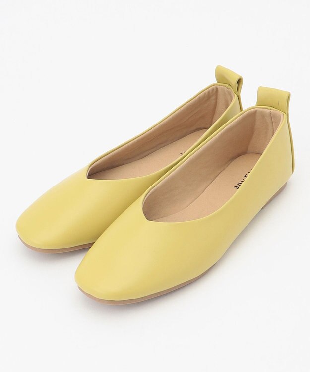 ANY 【定番人気・履き心地抜群】走れるバレエパンプス ライム