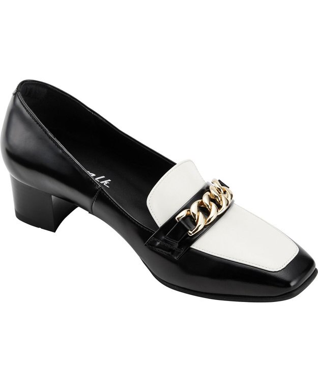 ASICS WALKING ランウォーク レディース 4.0cm ヒール 2E ブラック系