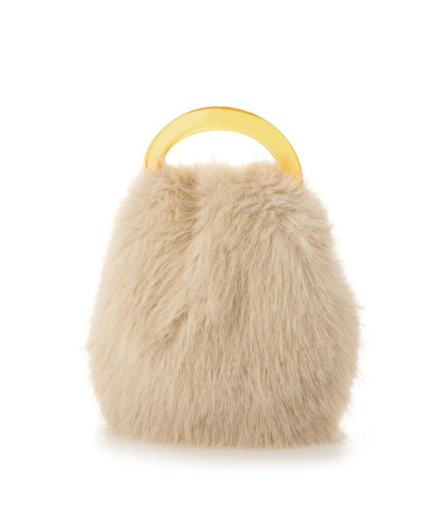 UNBILLION カシュカシュ cachecache / プラハンドルエコファー2way手提げ ベージュ