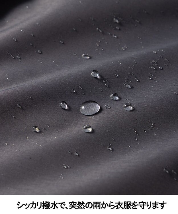 GOTAIRIKU ダウンライナー装着可【半裏仕様】メランジシャンブレー ステンカラースプリングコート ライトグレー系