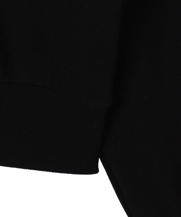 WEGO ショートダブルZIPパーカー ブラック