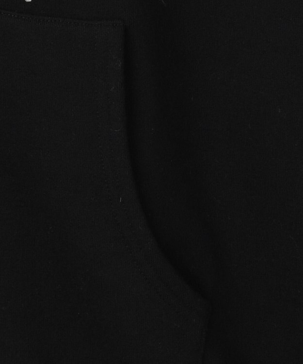 WEGO ショートダブルZIPパーカー ブラック