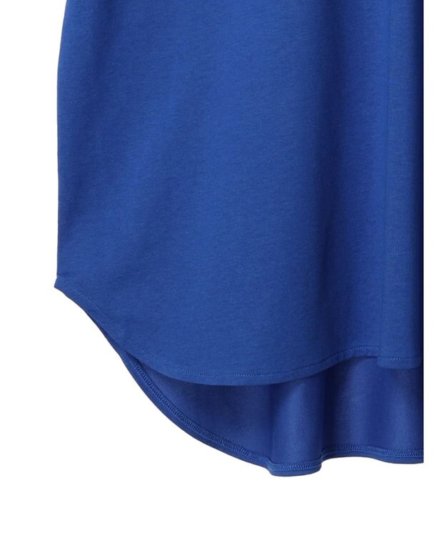 Green Parks 接触冷感バックカシュクールチュニック Blue