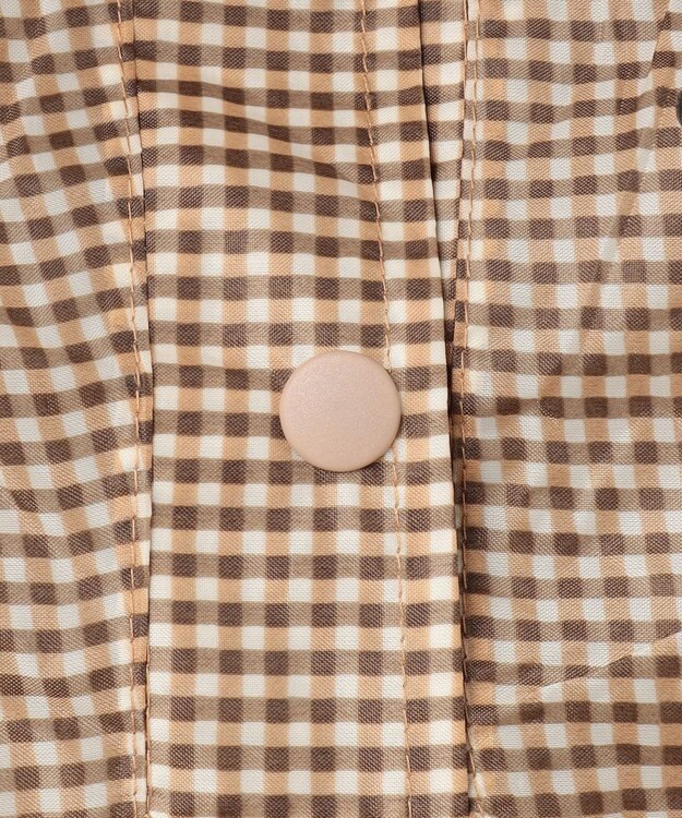 MOONBAT FLAT PURE サイクル レインポンチョ チェック 自転車 収納袋付き ベージュ