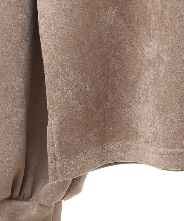 Green Parks ・ＳＵＧＡＲ　ＳＰＯＯＮ　スエードポンチハーフＺＩＰ Beige