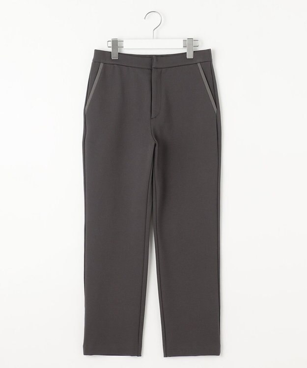 J.PRESS LADIES S 【洗える】ジャージー パンツ グレー系