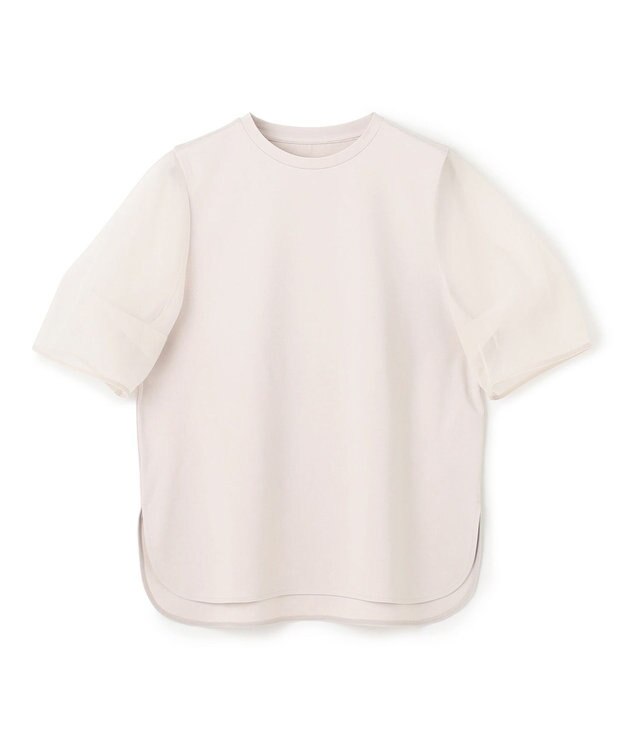 UNFILO BEAUTY FORM-T シアースリーブT グレージュ