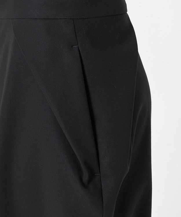 23区 【エステータ】コットンダブルクロス スカート ブラック系