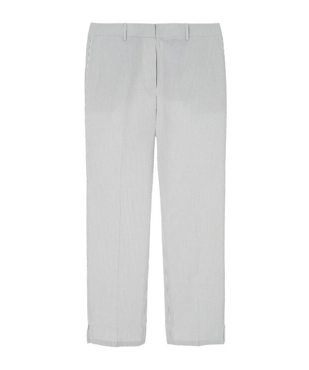 DAKS COOL MAX シアサッカークロップドパンツ グレー